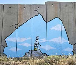 banksy palestine