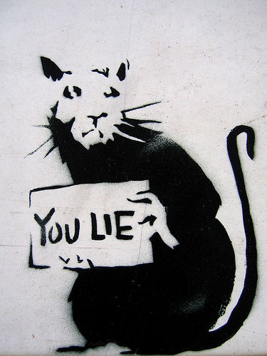Banksy's Graffiti 1 Rats